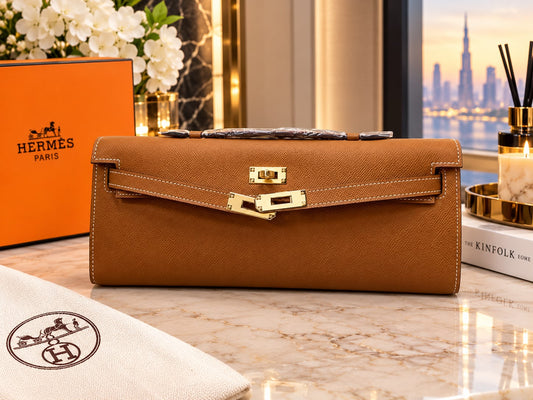 Hermès Top-Handle Handbag - Brown