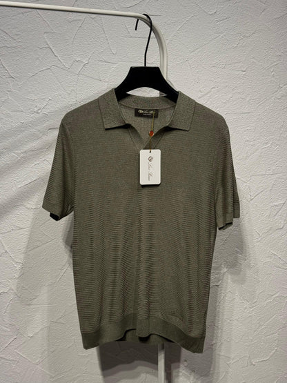 Loro Piana Polo Shirt - Green, Blue, White, Black