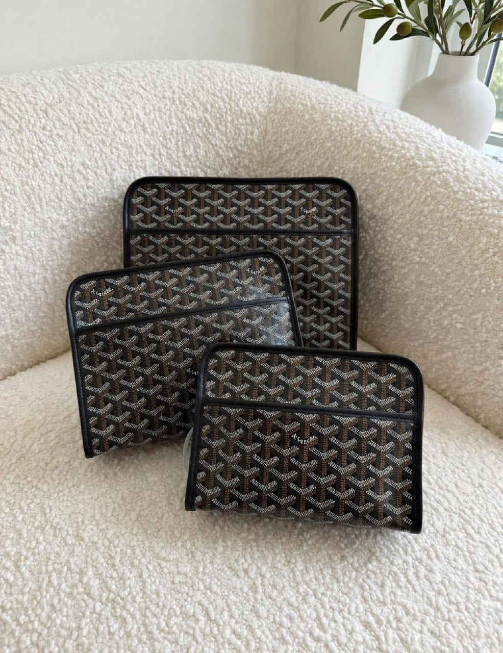 Goyard Clutch - Brown