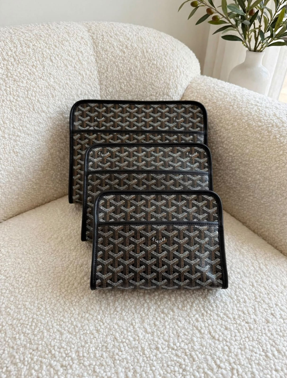 Goyard Clutch - Brown