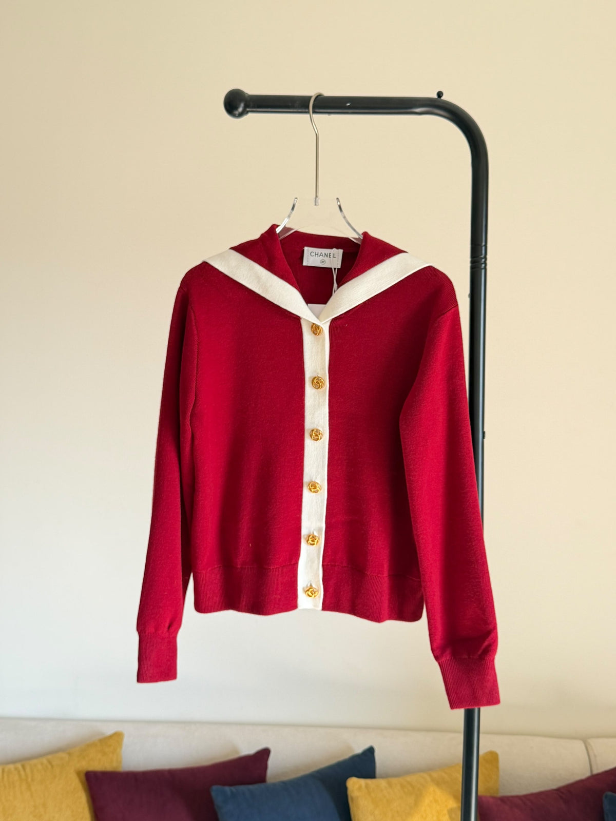 Chanel Cardigan - Red