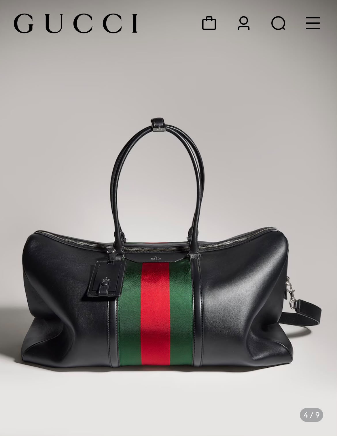Gucci Travel Bag - Black