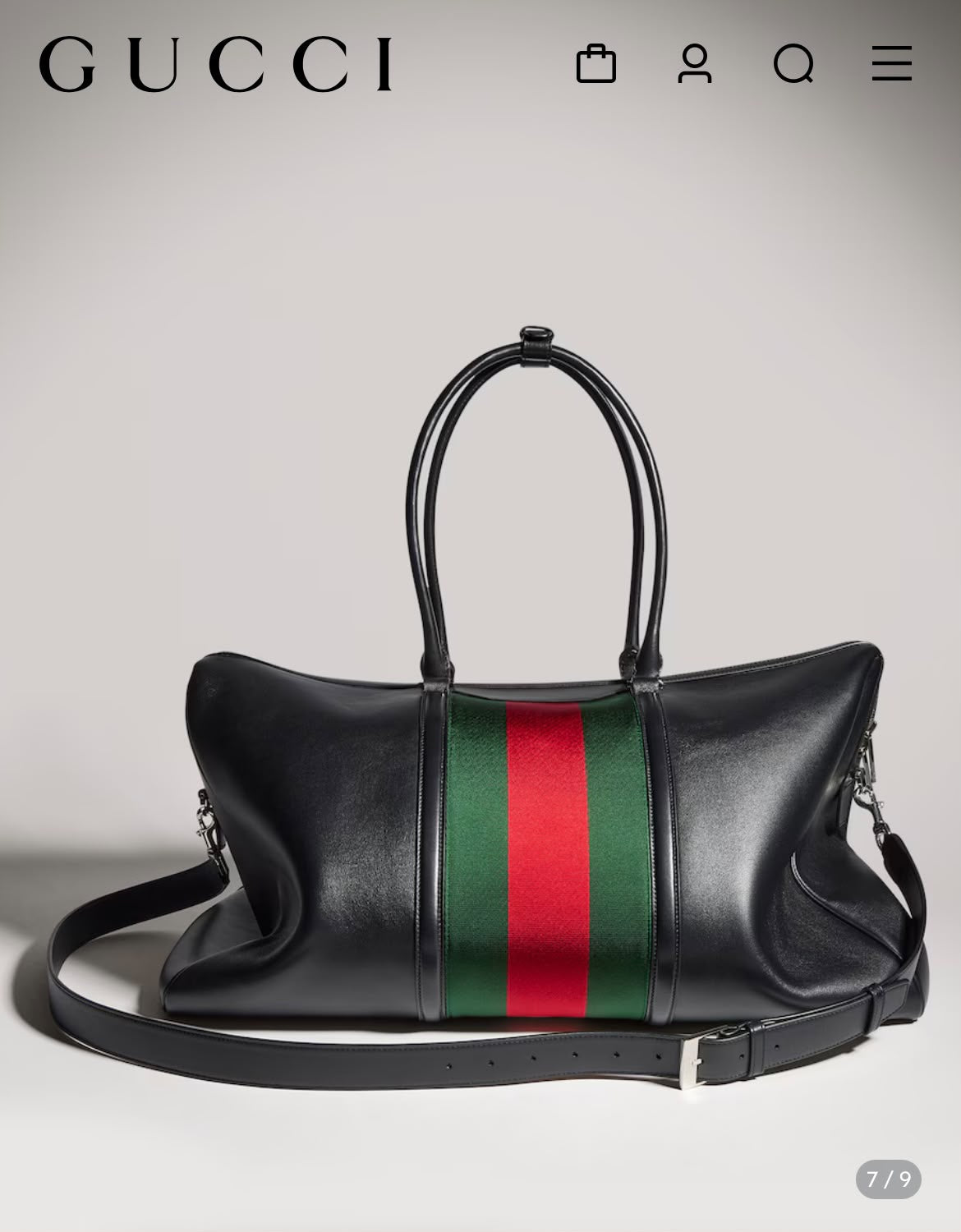 Gucci Travel Bag - Black
