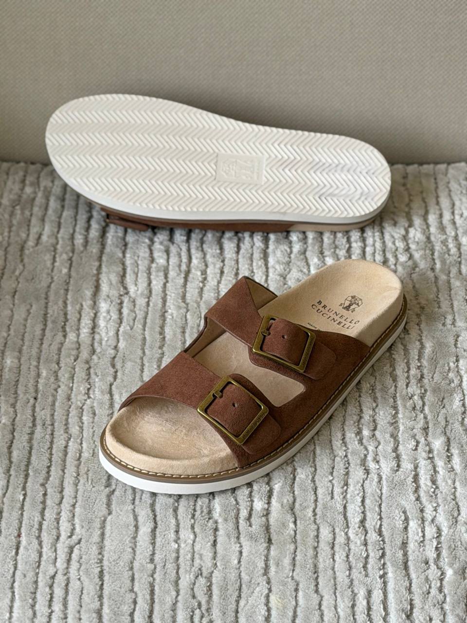 Brunello Cucinelli Slippers - Brown