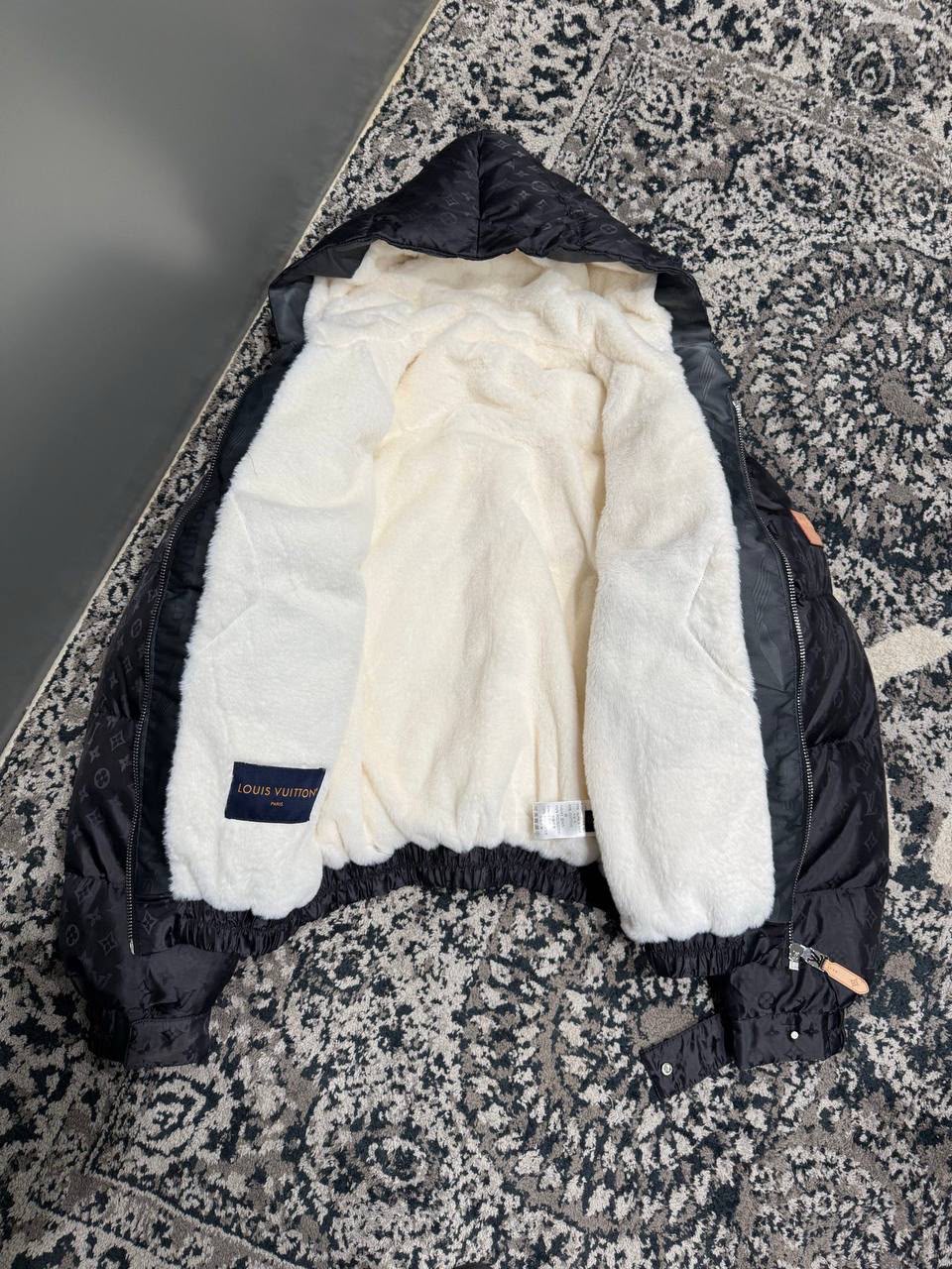 Louis Vuitton Hooded Jacket - Dark Grey Monogram