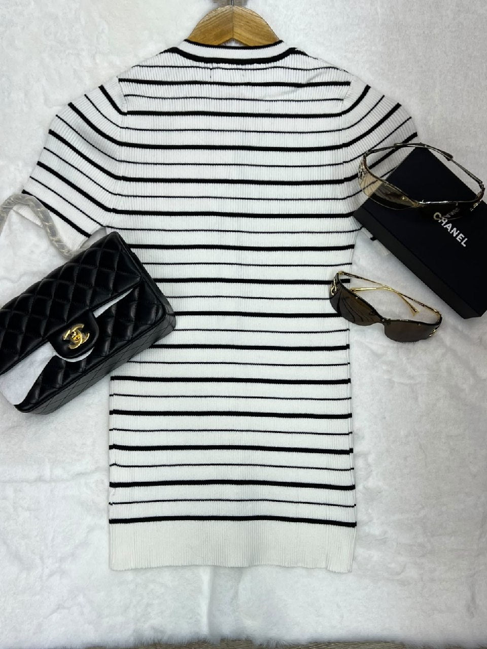 Chanel Knitted T-Shirt - White