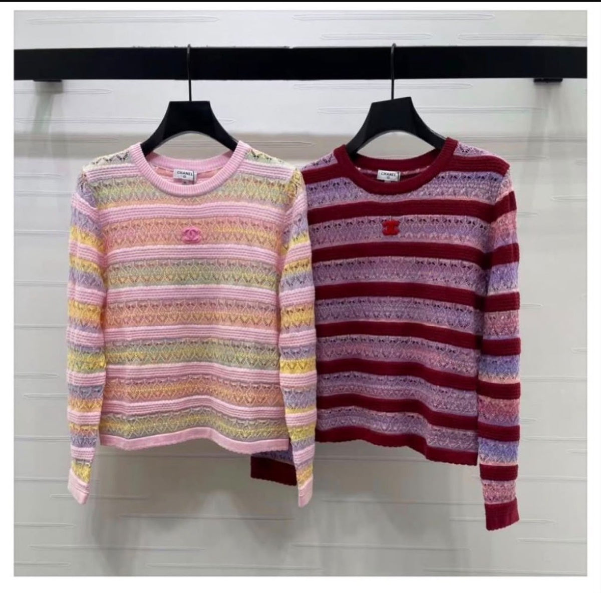 Chanel Sweater - Pink, Burgundy