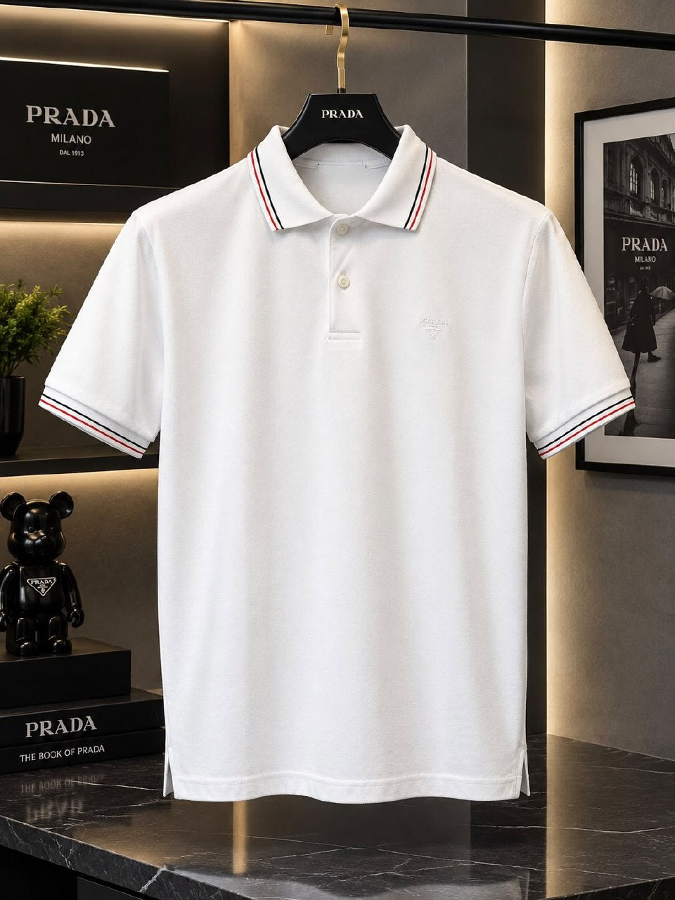 Prada Polo Shirt - White