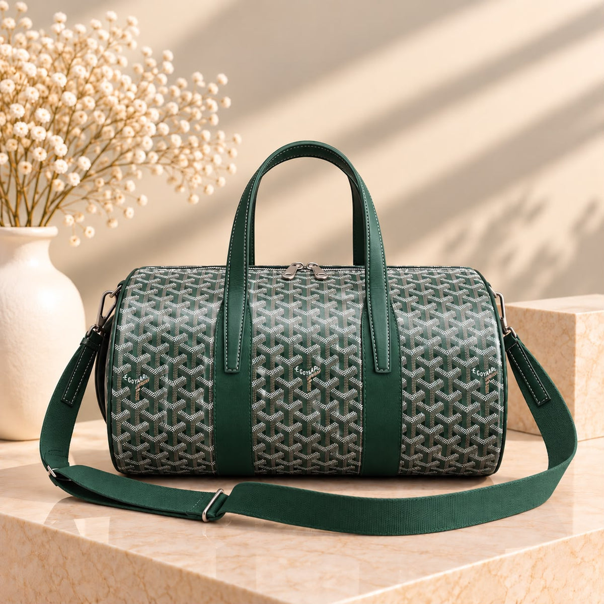 Goyard Duffel Bag - Green