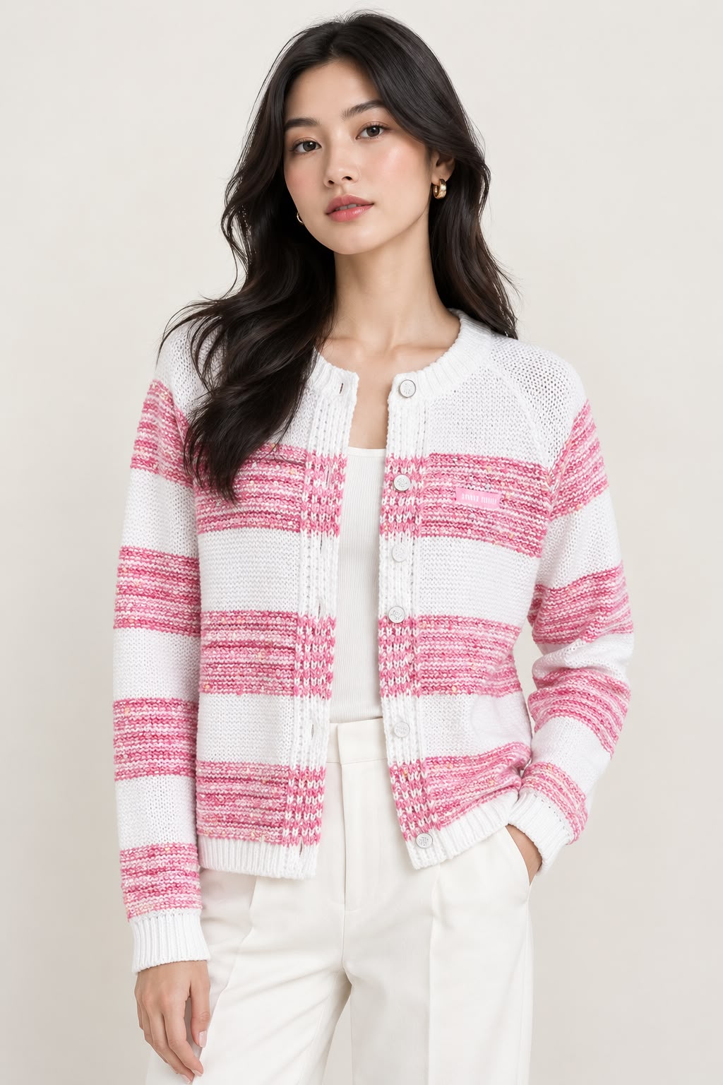 Miu Miu Cardigan - White