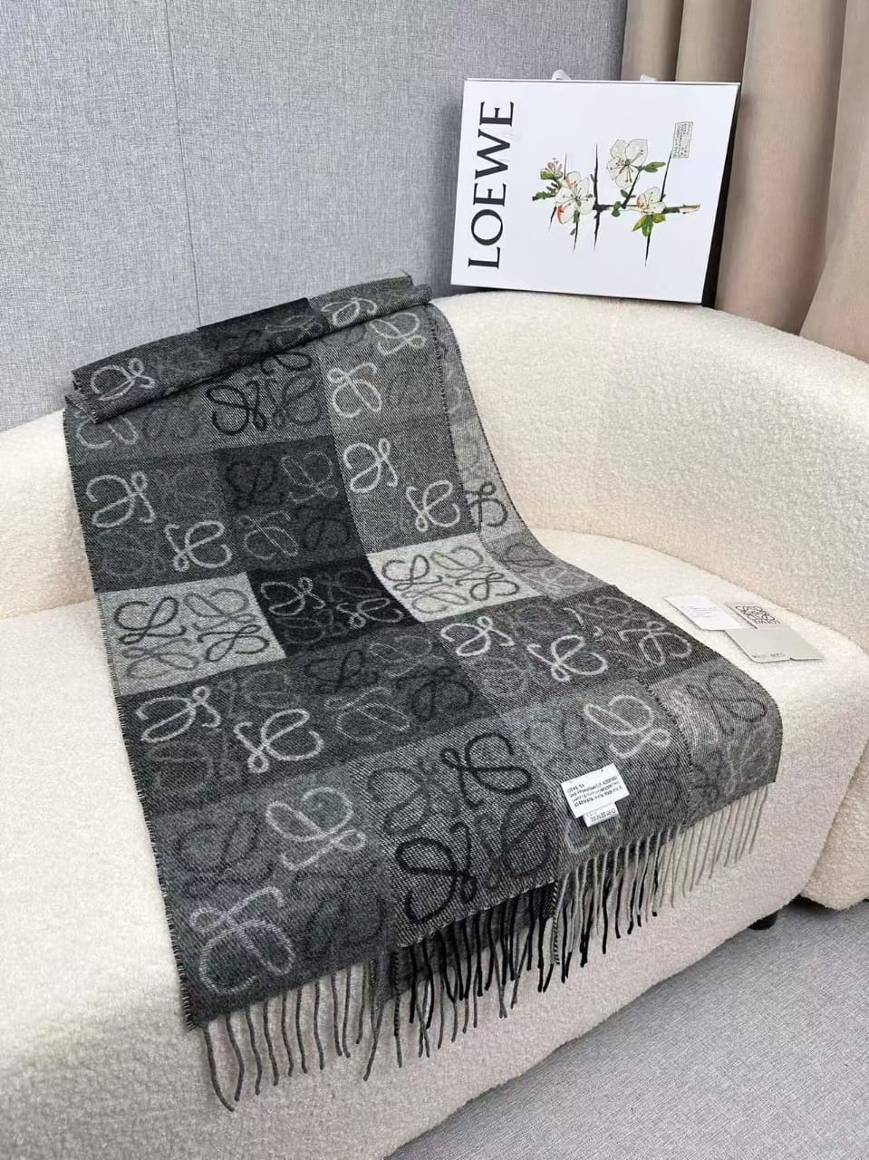 Loewe Scarf - Grey