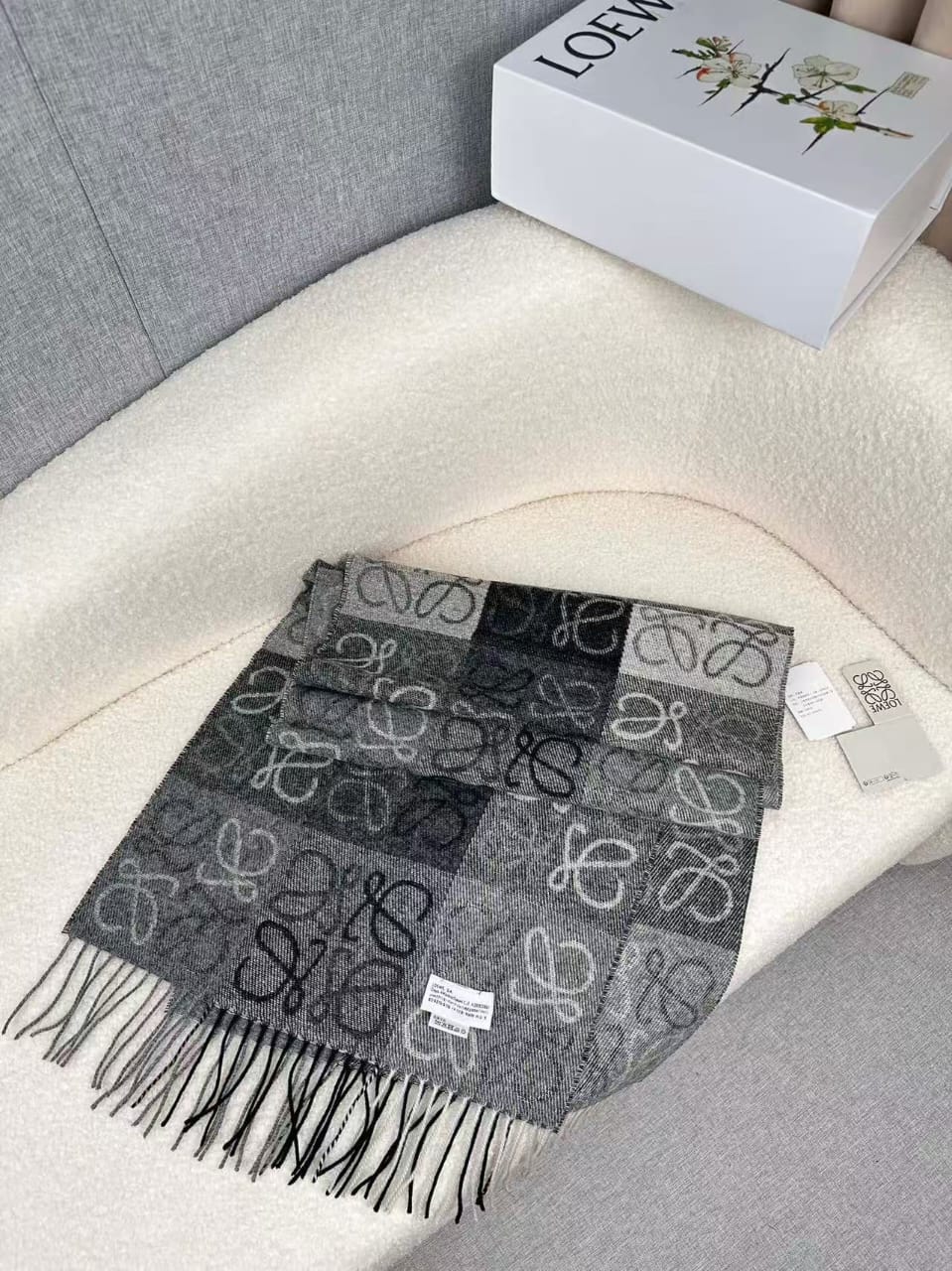 Loewe Scarf - Grey