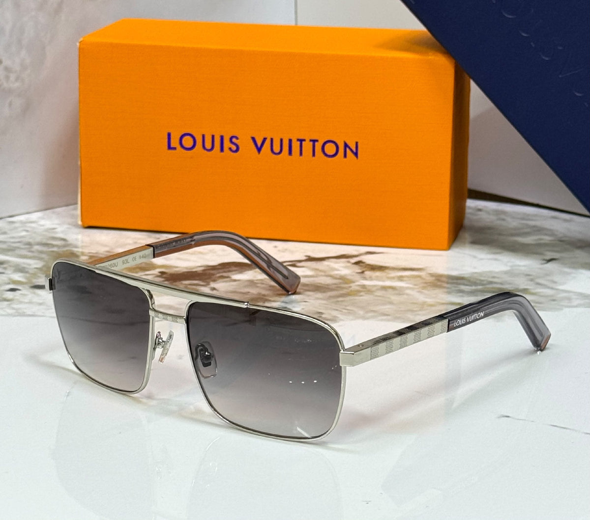 Louis Vuitton Sunglasses - Silver & Grey