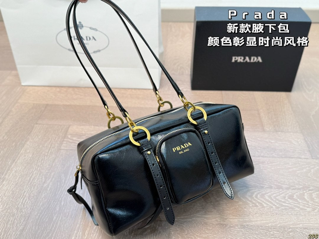 Prada Shoulder Bag - Black
