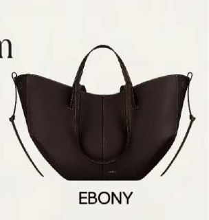 Polène Tote Bag - Dark Brown