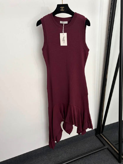 Sandro Dress - Burgundy