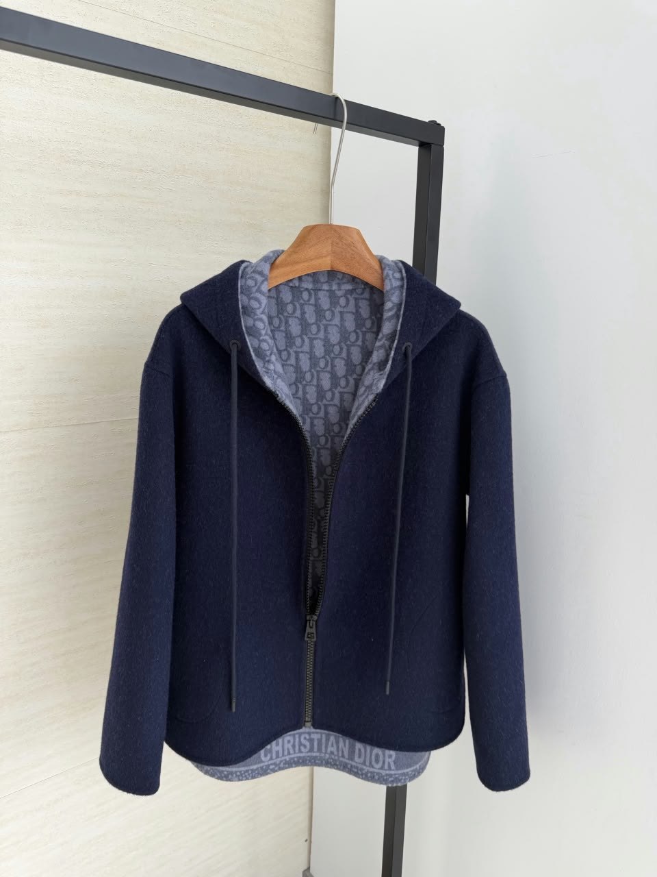 Dior Hooded Jacket - Navy