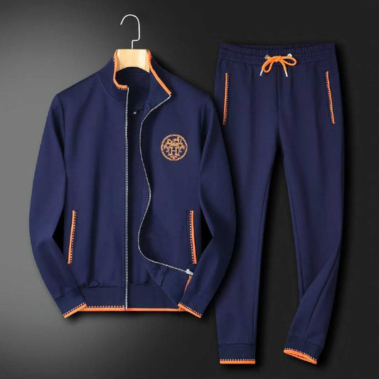 Fendi Tracksuit - Navy & Orange