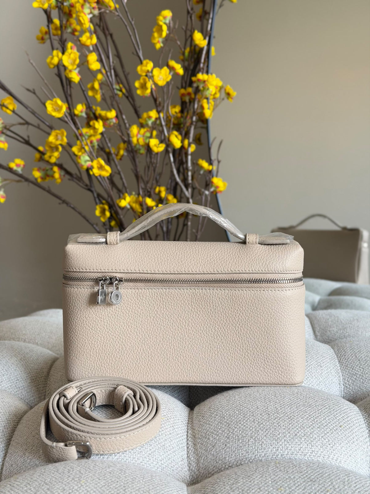Loro Piana Crossbody Bag - White