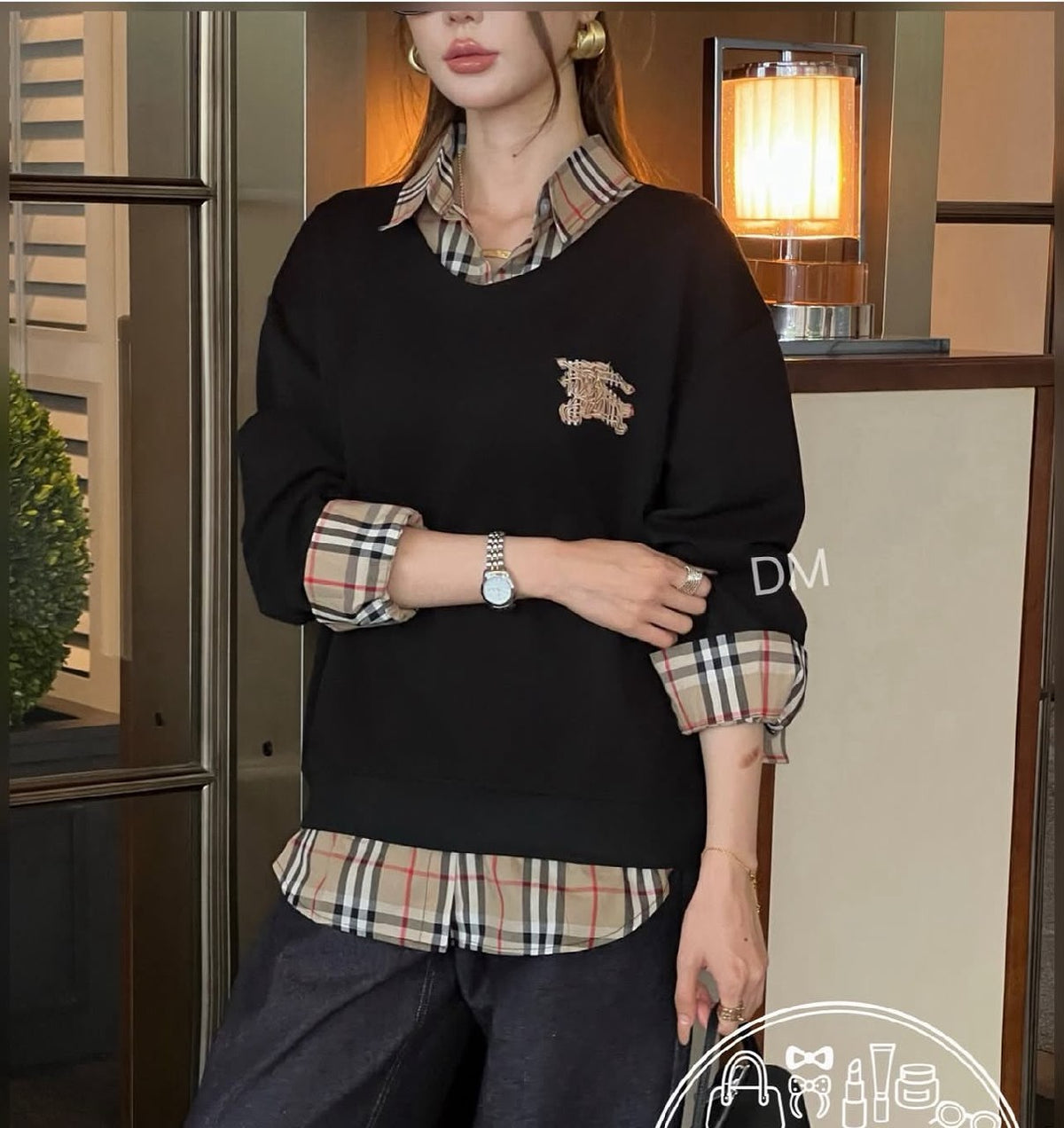 Burberry Sweatshirt - Black