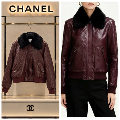 Chanel Jacket - Burgundy