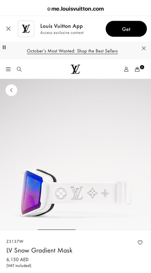 Louis Vuitton Ski Mask Sunglasses - 