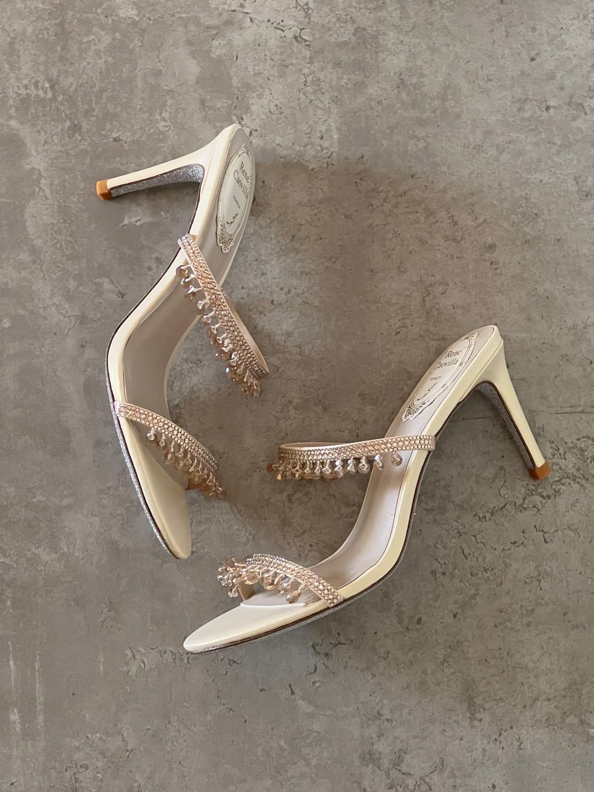 René Caovilla Heels - White