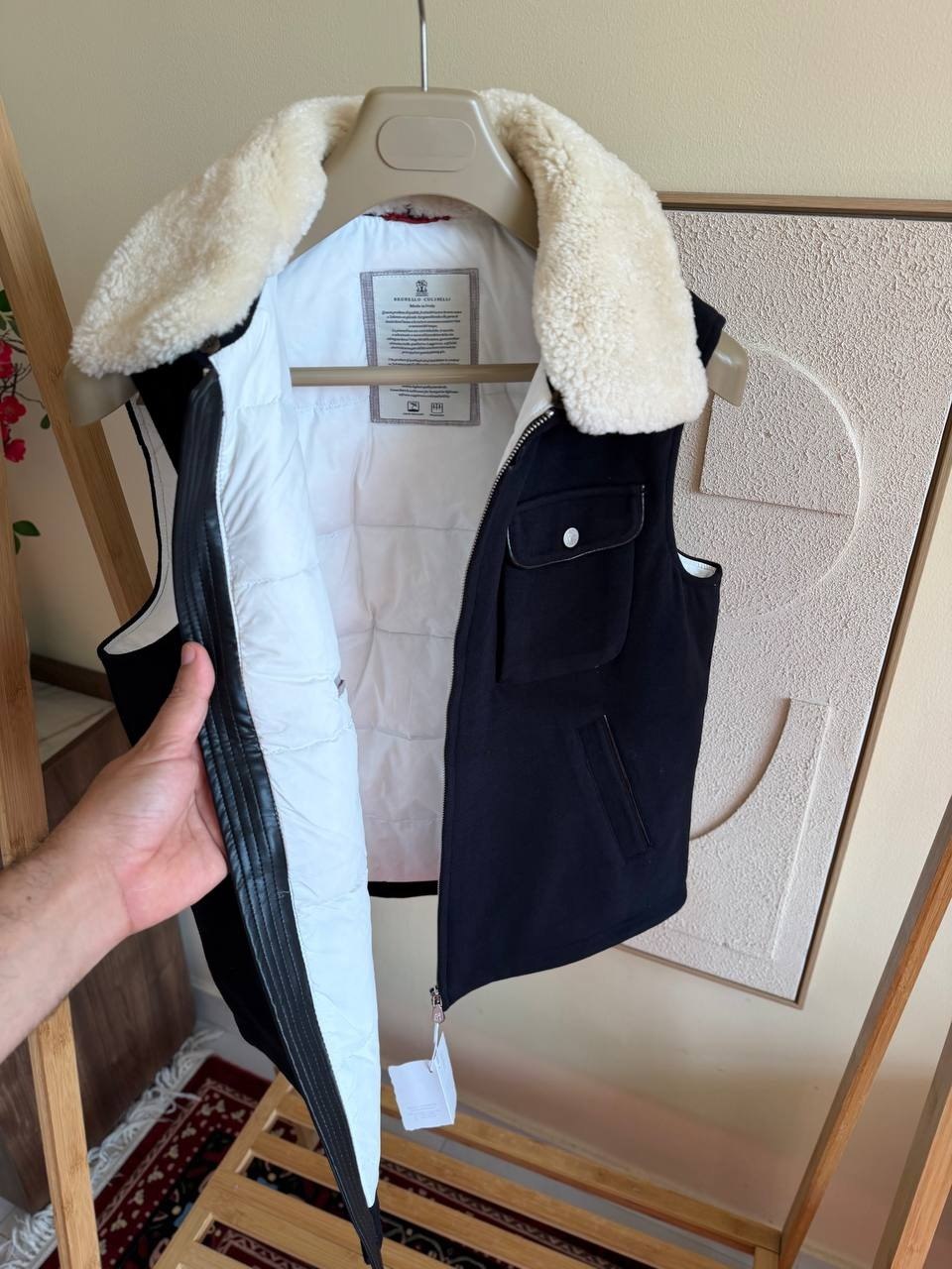 Brunello Cucinelli Vest - Dark Navy