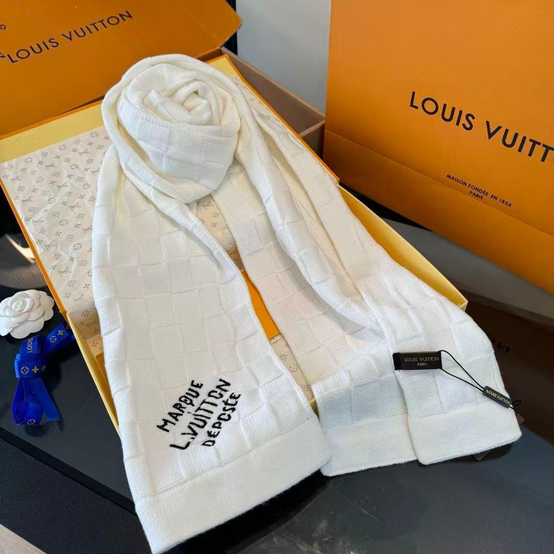 Louis Vuitton Scarf - White