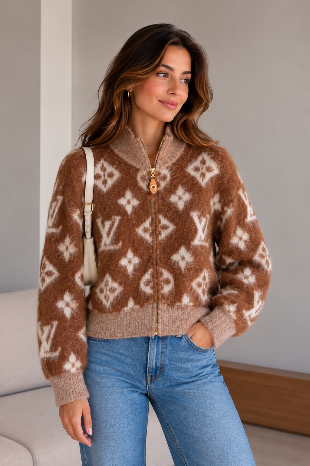 Louis Vuitton Jacket - Brown Monogram