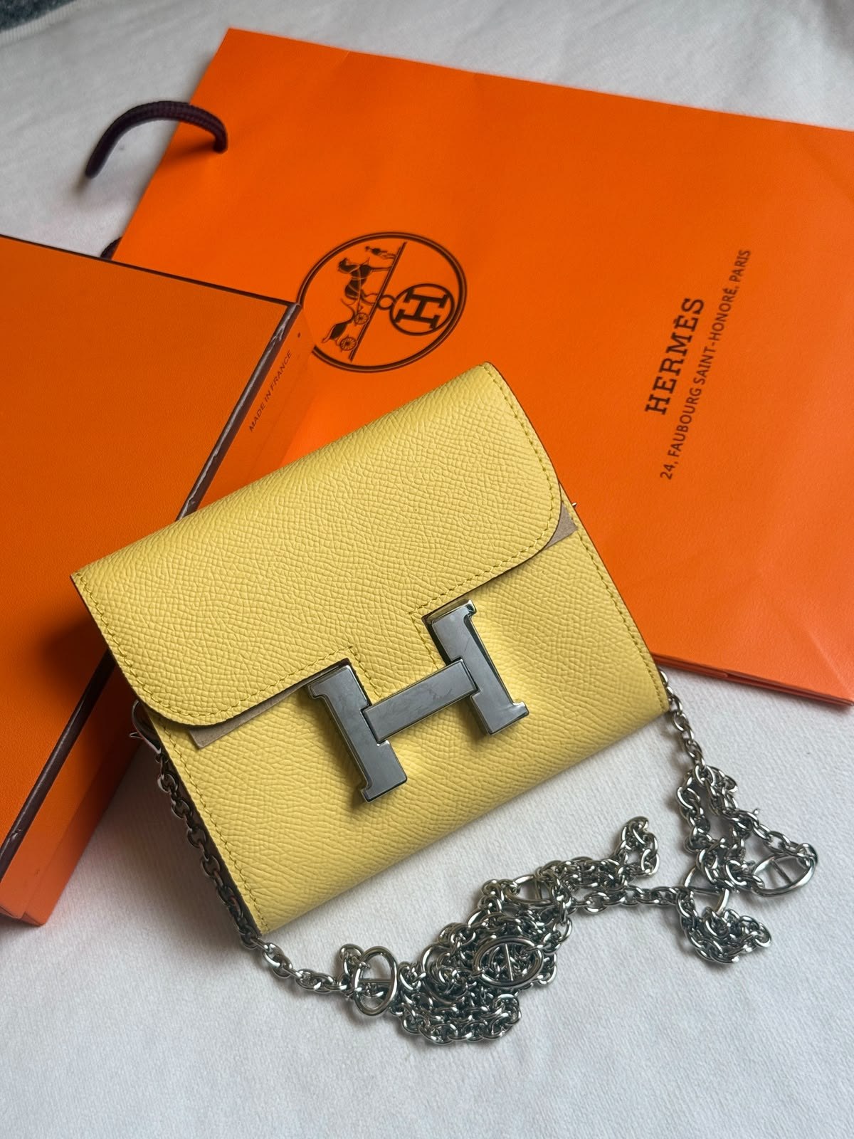 Hermès Crossbody Bag - Yellow