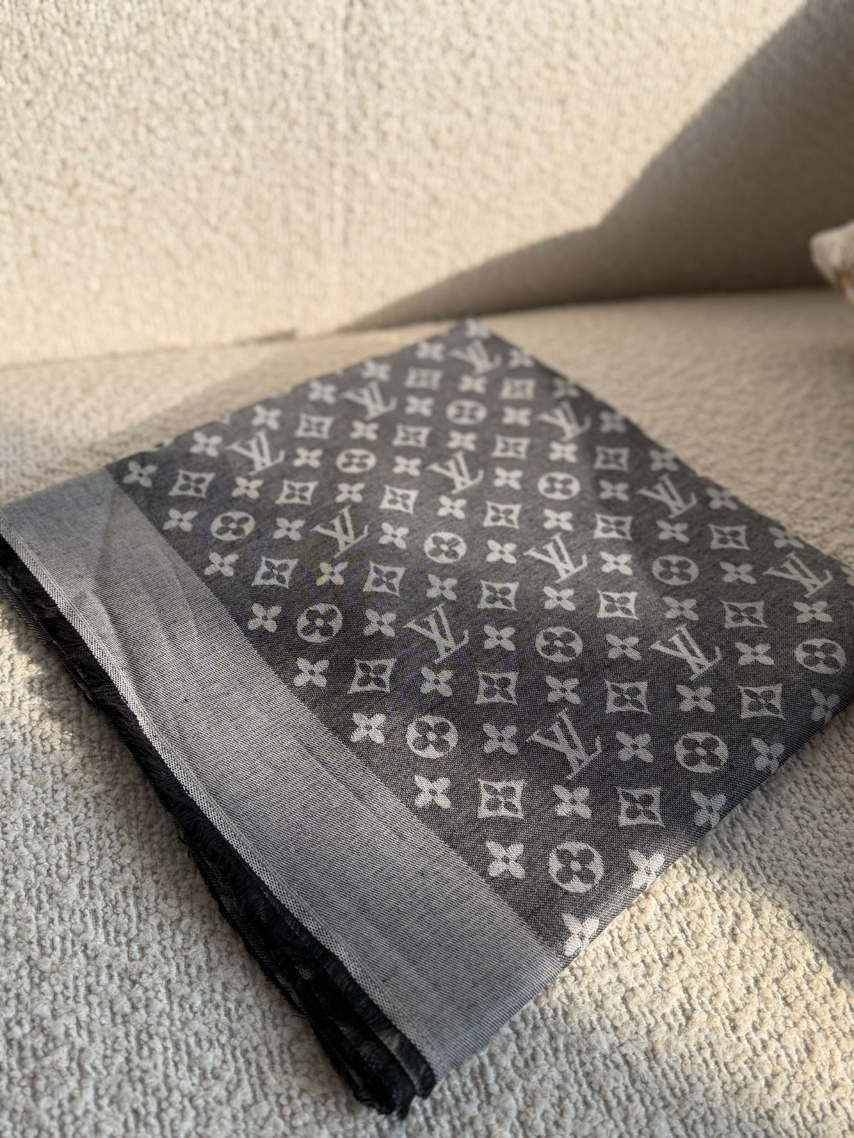 Louis Vuitton Scarf - Dark Grey Monogram