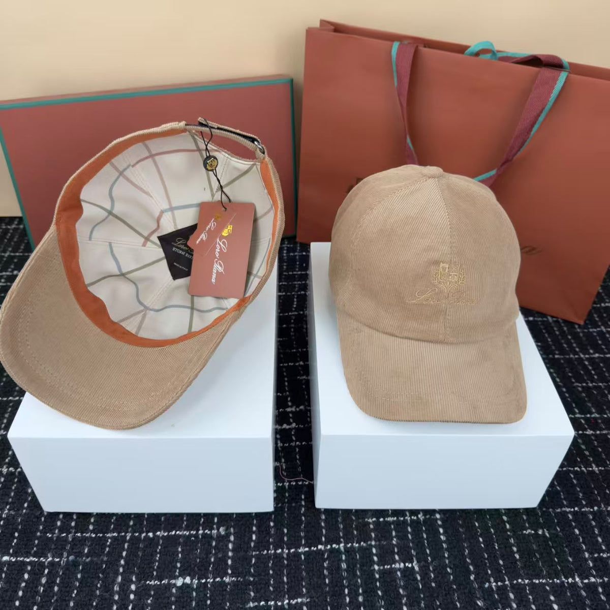 Loro Piana Six-Panel Cap - Beige