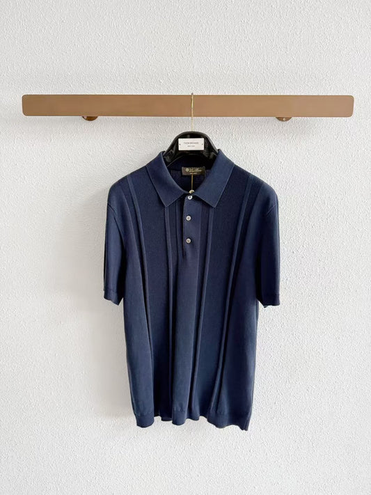 Loro Piana Polo Shirt - Navy