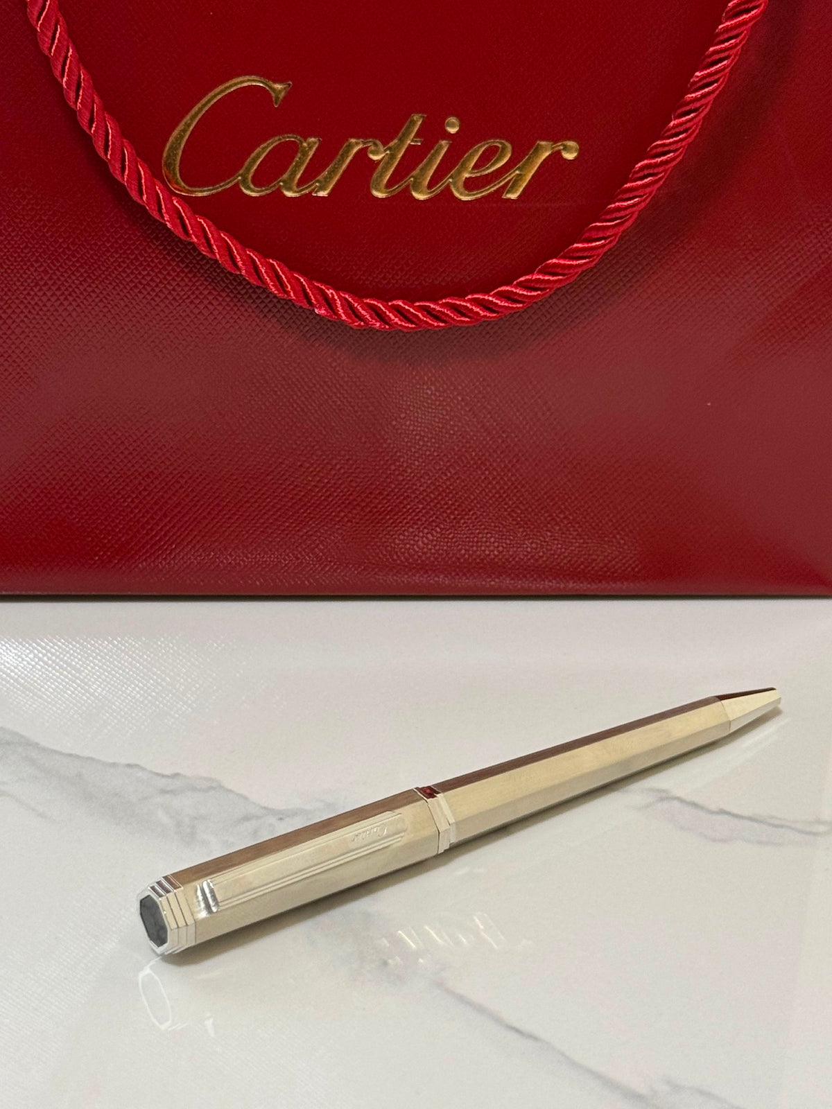 Cartier Pen - Silver, Black, Gold