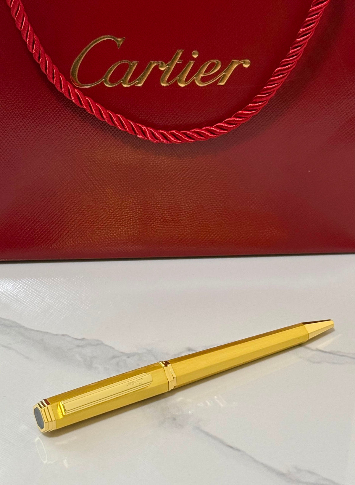 Cartier Pen - Silver, Black, Gold