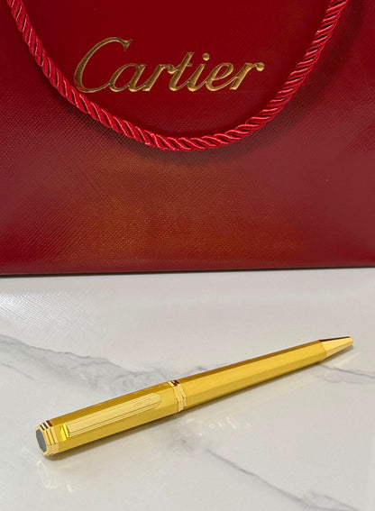 Cartier Pen - Silver, Black, Gold