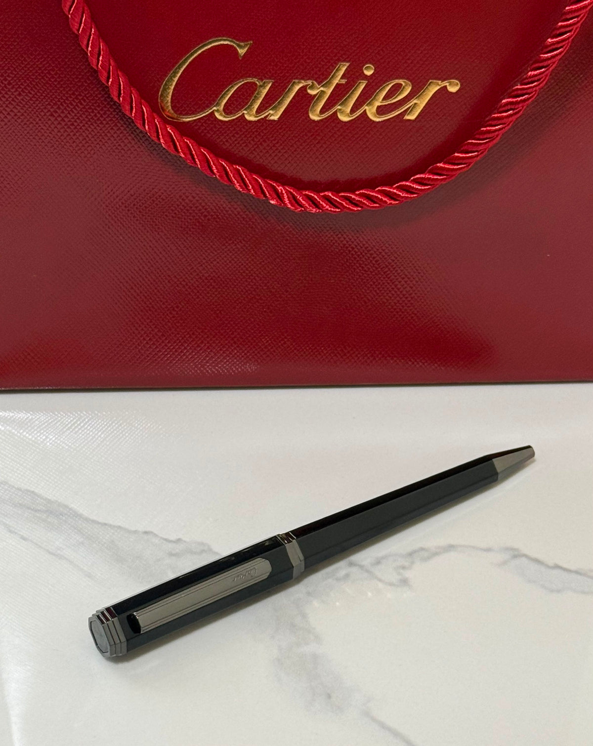 Cartier Pen - Silver, Black, Gold