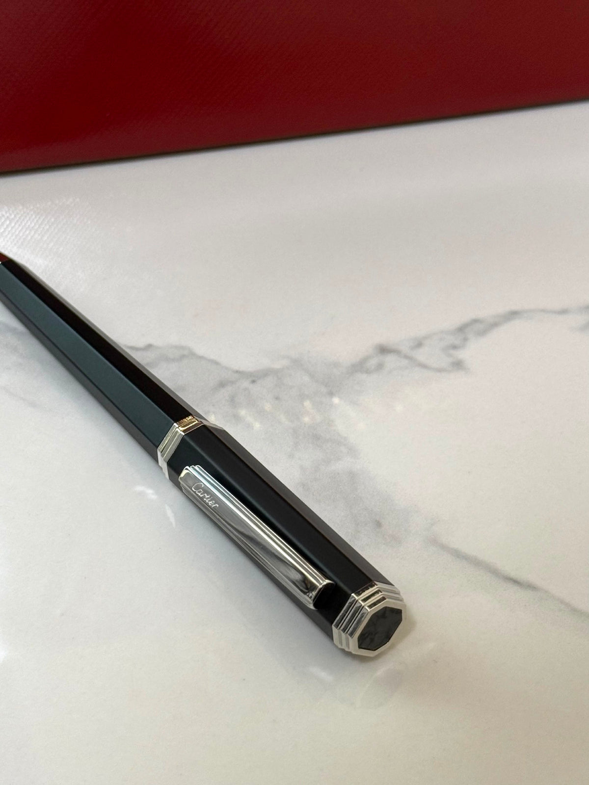 Cartier Pen - Silver, Black, Gold