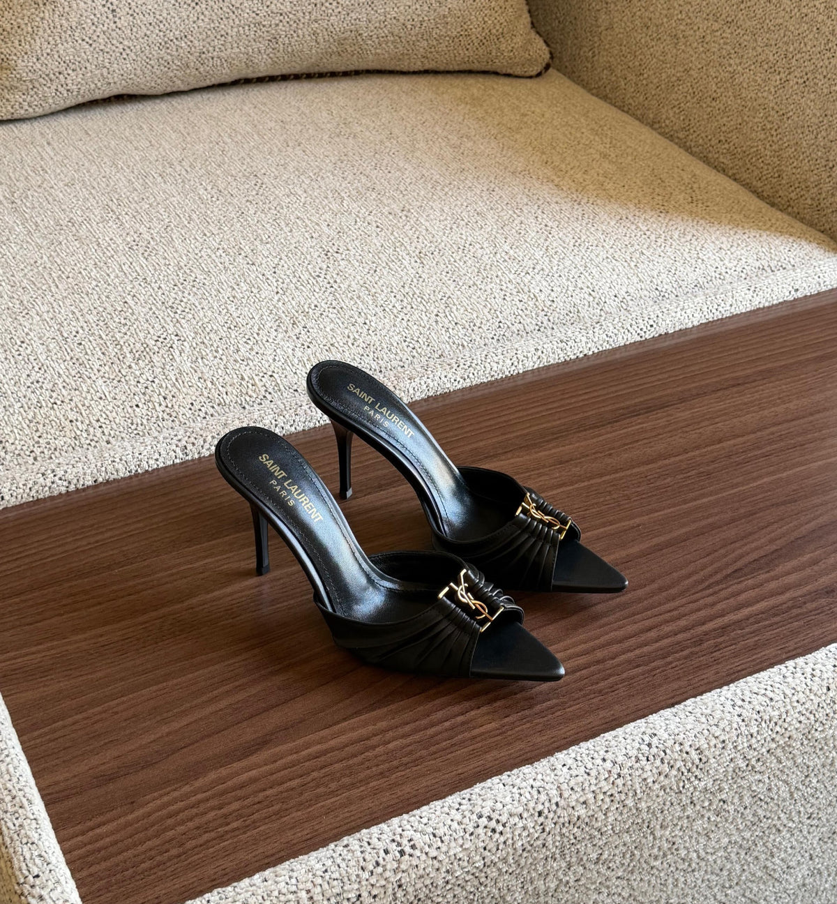 YSL Heels - Black