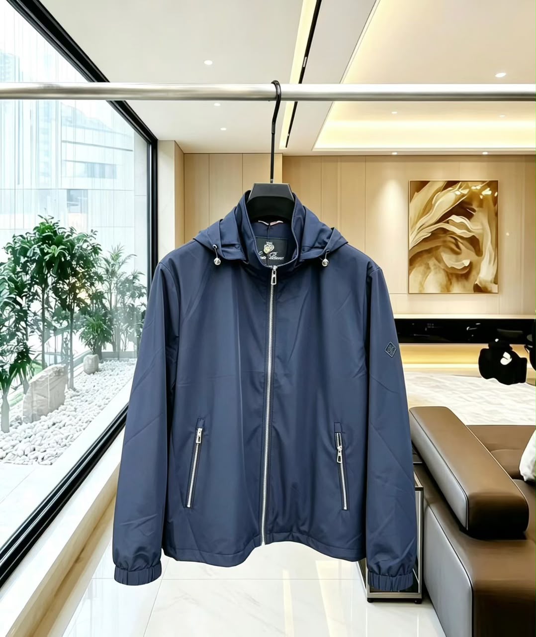 Loro Piana Hooded Jacket - Black, Brown, Navy