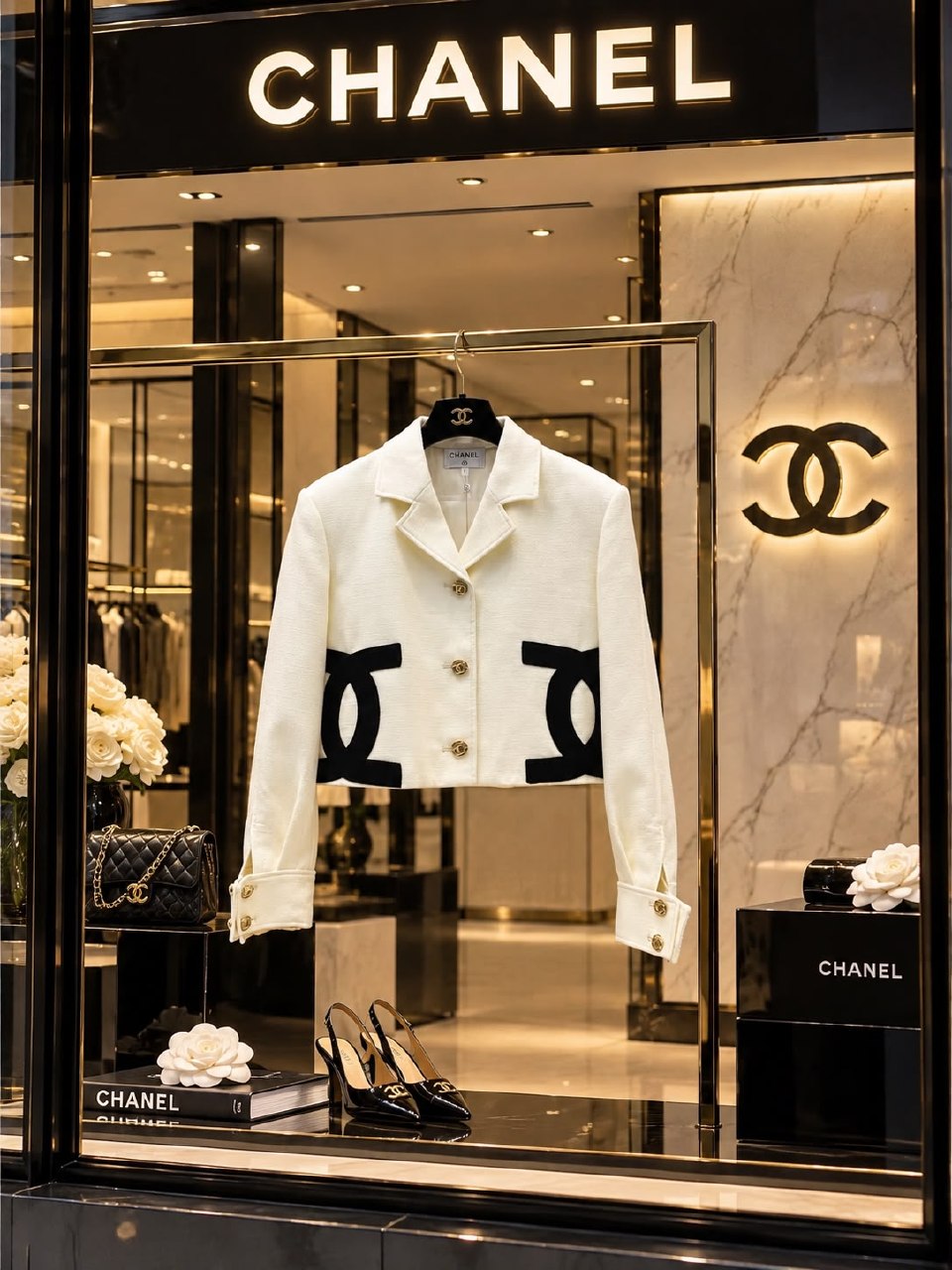Chanel Jacket - White