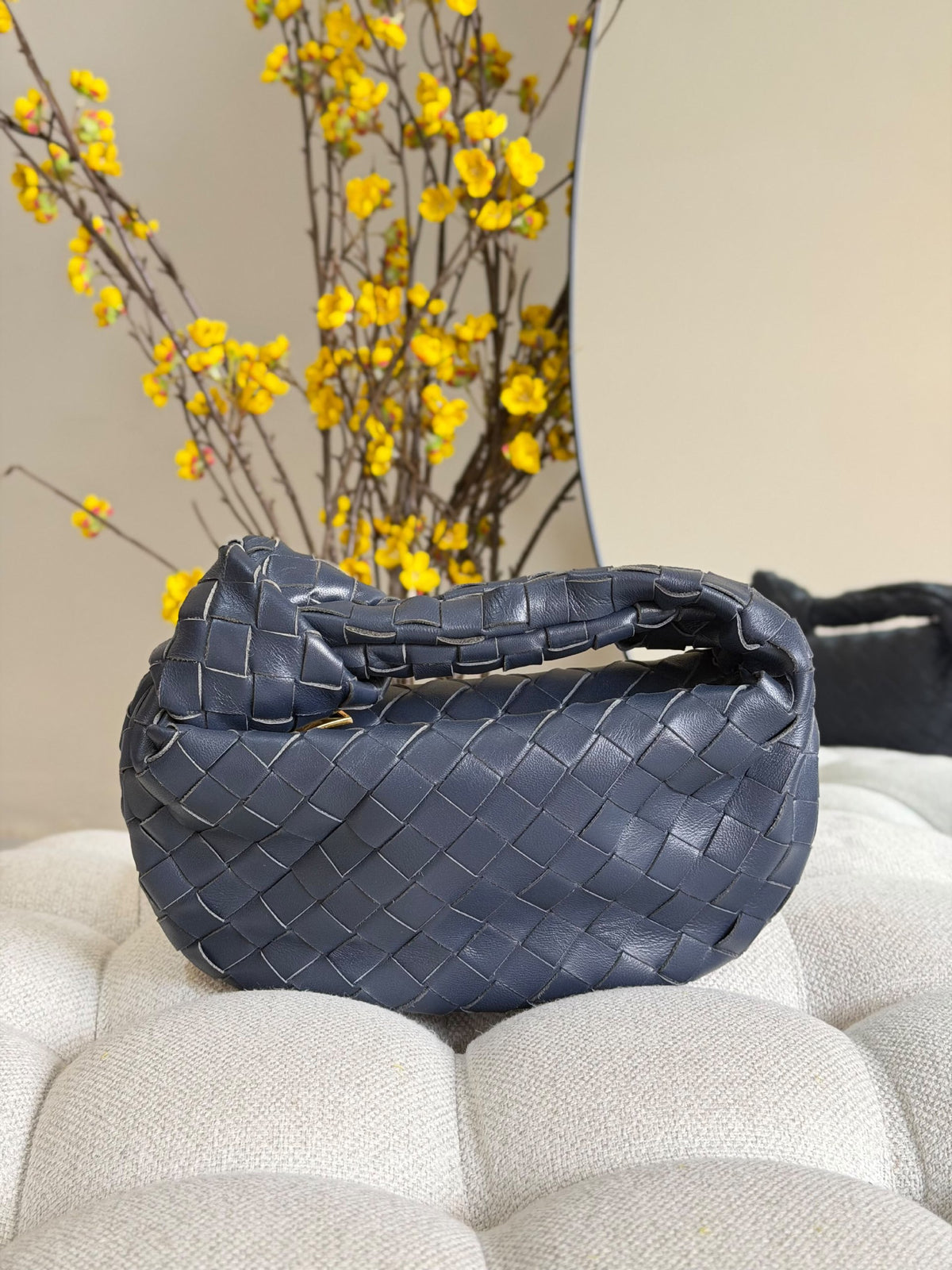 Bottega Veneta Shoulder Bag - Navy