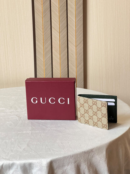 Gucci GG Canvas Wallet - Beige
