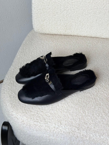 Hermès Oz Mule - Black