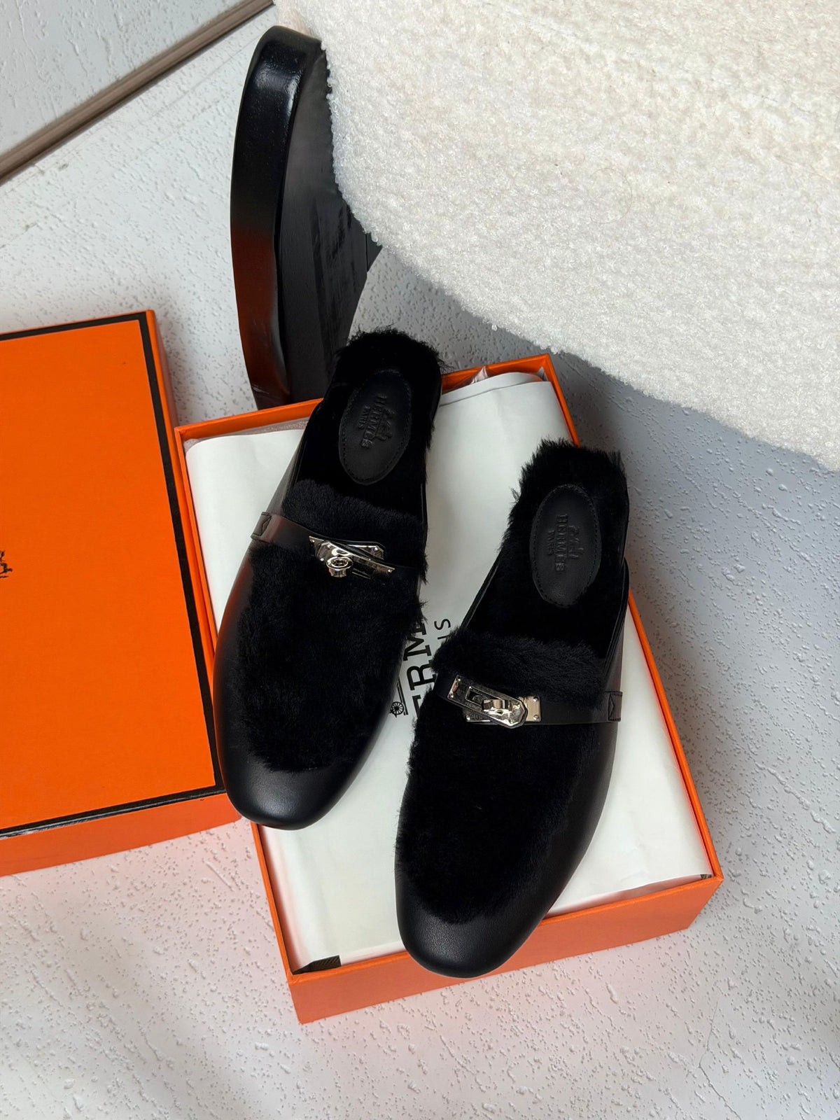 Hermès Oz Mule - Black
