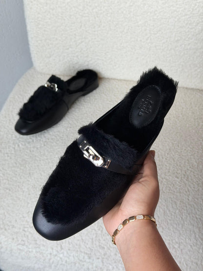 Hermès Oz Mule - Black