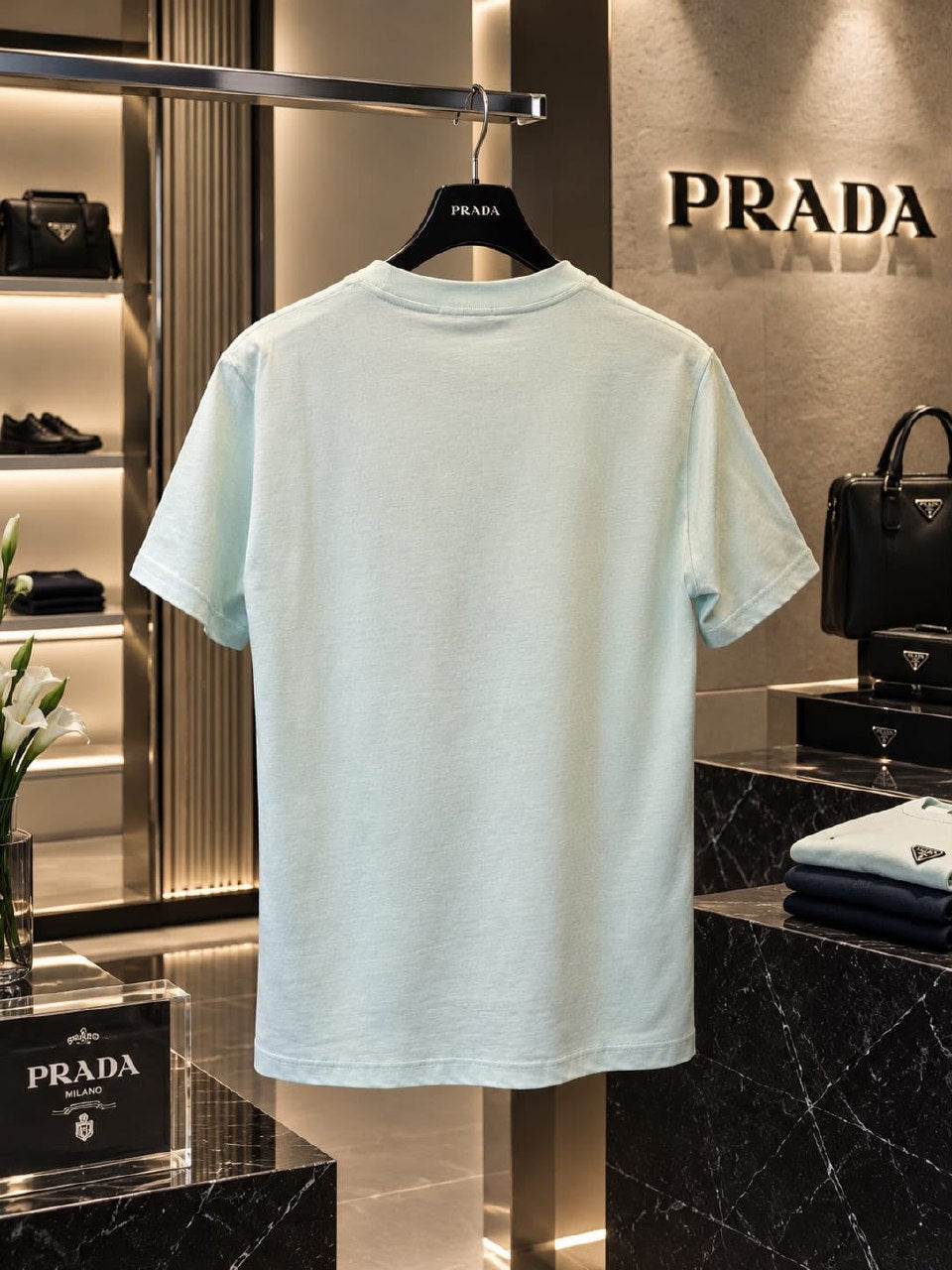 Prada T-Shirt - Light Blue