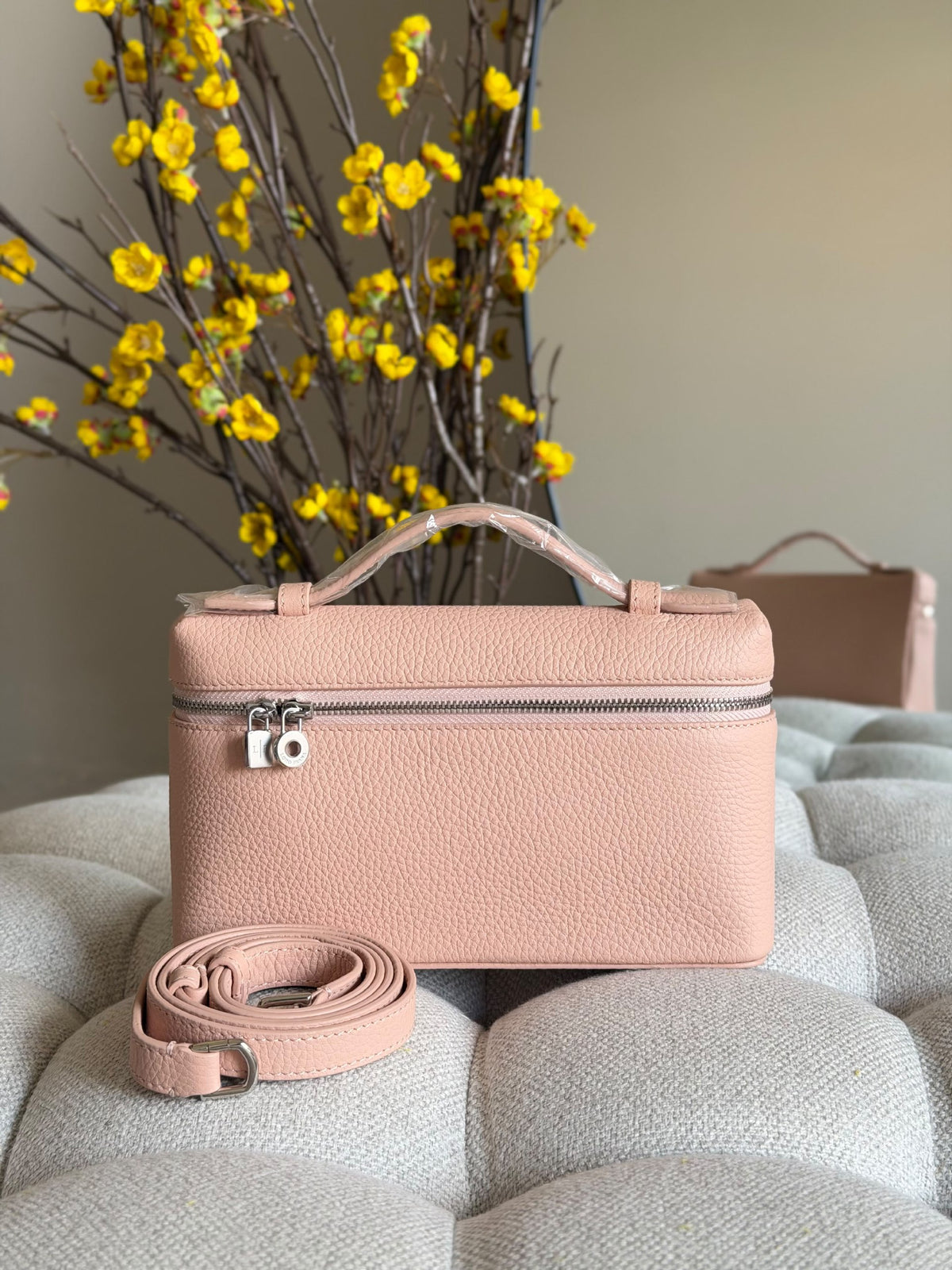Loro Piana Crossbody Bag - Pink