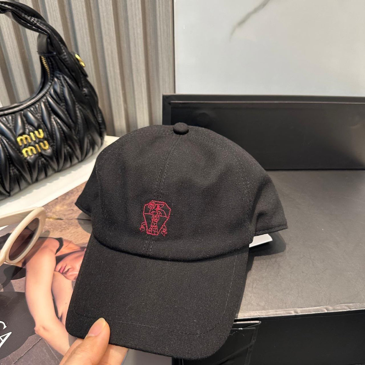 Brunello Cucinelli Cap - Black